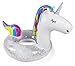 BigMouth Inc. Gigantic Unicorn Pool Float with Sparkles Inside, Funny Inflatable Vinyl Summer Pool or Beach Toy, Patch Kit Included