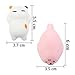 SOTOGO 7 Pcs Squishy Toy Animals Mini Kawaii Reduce Stress Toys Squishy Seal And Cat Healing Toys Slow Rising Squishies For Kids Adults Reduce Stress