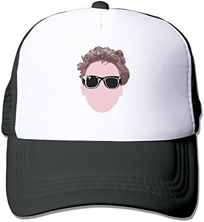 Casey Neistat Logo Head Snapback Trucker Mesh Men Women One Size Fits Most Hats Caps Black