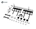 Fedar For Compatible With 2009-2014 Dodge Challenger Phantom Bolt Over Style Black Billet Grille Grill