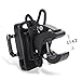 Badalink Bicycle Phone Holder Universal Bicycle&Motorcycle Mount 360 Degrees Rotatable Cradle Clamp Bike Cellphone Cycling Stamp for iOS iPhone Android GPS Rubber Strap Fit Any Smartphone