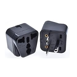 Tekit Black NEMA 6-15P Universal Plug Adapter