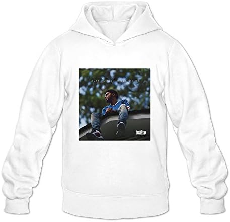 2014 Forest Hills Drive J. Cole VAVD Male's 100% Cotton Hoodies White Size XXL