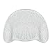 Swish Baby Flat Head Pillow for Sleeping - Head Shaping Memory Foam Pillow for Newborn w/2 Breathable Cotton Pillowcases (Grey Marl)