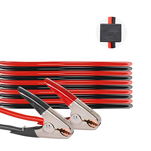 Kvsrr Booster Cables 25 Feet 2 Gauge 800A Heavy Duty Jumper Cables With