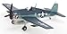 US Navy WWII Grumman F6F Hellcat 1:48 Model (VF-27)