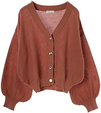 Amazon アースミュージック エコロジー Earth Music Ecology オーガニックコットンショートニットカーディガン テラコッタ F カーディガン ボレロ 通販