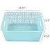 Cand Plastic Storage Baskets/Bins, 4-Pack, Gray