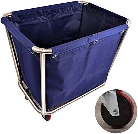 YXX- Laundry Hamper Sorter with Removable Bag - Rolling Storage Trolley on Silent Casters for Commercial/Hotel/Dorm/Apartment (Color : #3)