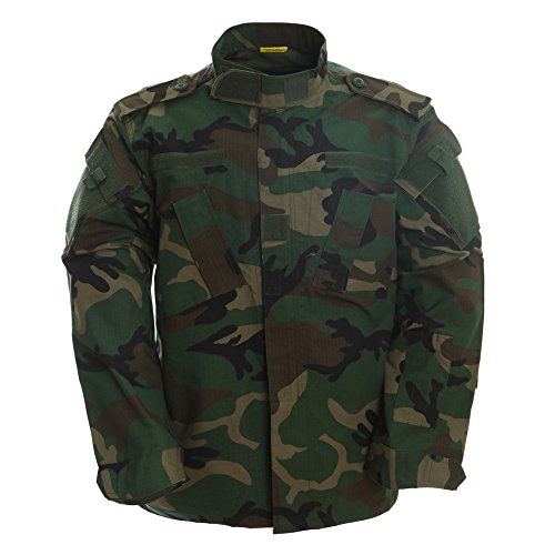 Tacvasen mens tactical response combat shirt jungle cam…
