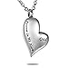 HooAMI Sublimated Blank Angel Wings Necklace -1 set including 3 silver necklaces and 3 gold necklaces for Jewelry Making