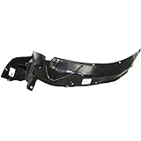 Evan-Fischer EVA18372011699 Splash Shield Front Passenger Side Right RH Fender Liner Plastic Replaces Partslink# HO1249103