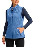 Soothfeel Women's Vest with Zipper Pocekts