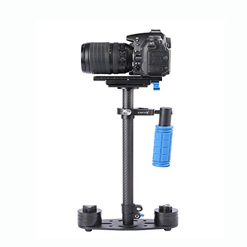 DSLR Steadicam SUTEFOTO Pro Adjustable Handheld Carbon Fiber glidecam Video Camera Stabilizer steady for Nikon ,Canon, Sony, Panasonic up to 0.5-3.2 Kilogram (1.1-7Pound)