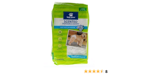 top paw scented disposable diapers