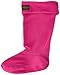 Joules Women's Welton Rain Boot Socks, Ruby, Medium