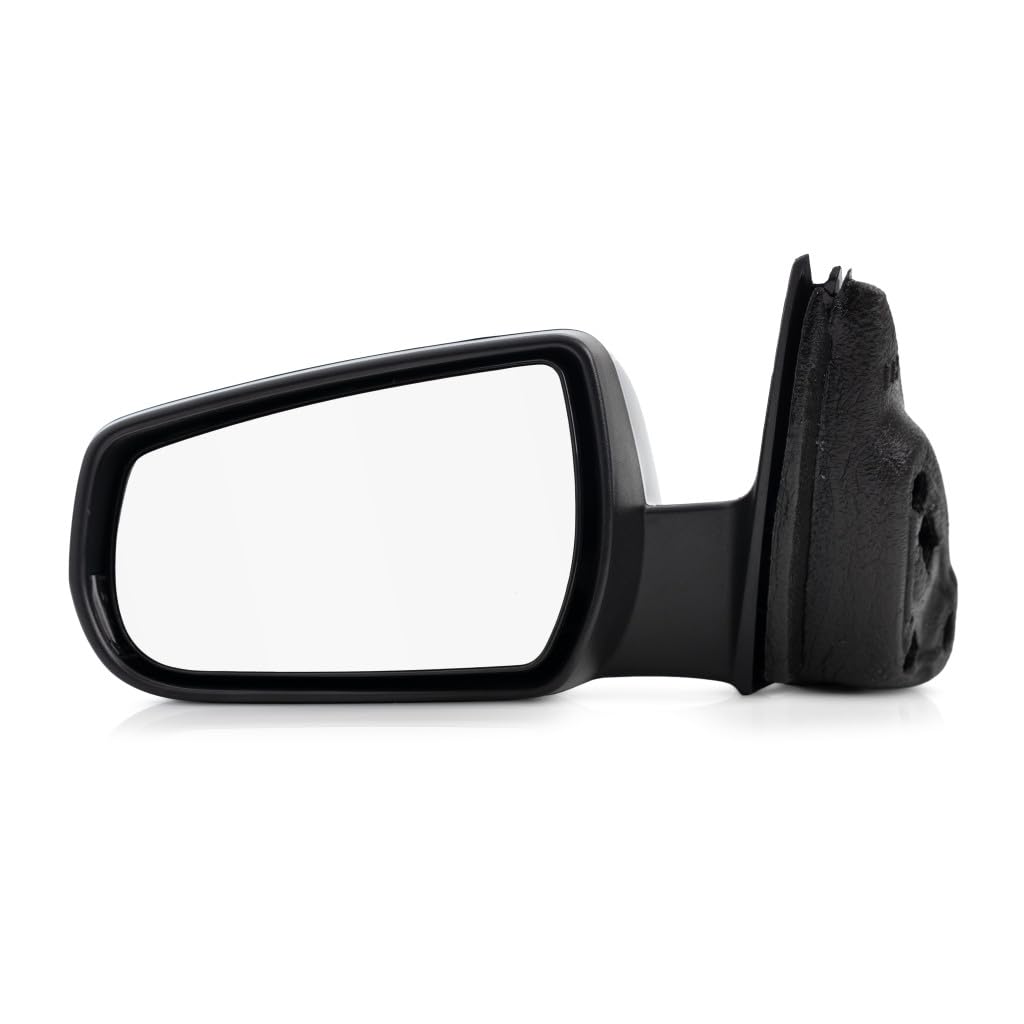 Photo 1 of For Chevy Malibu 2013 2014 2015 Door Mirror Driver Side | Power Glass | Heated | With Turn Signal Light | Non-Folding | Textured Black | Replacement For GM1320487 | 22860542, 22860562