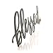 Home Decor BLESSED METAL SIGN Metal Family Art 37192