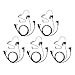Walkie Talkie Covert Acoustic Tube Earpiece with Mic PTT Compatible with Motorola RDM2070d CP200 CP200d CLS1110 CLS1410 CLS1413 CLS1450 GP300 Radio (Pack of 5)