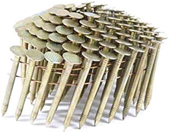 1 3 4 Ring Galvanized Coil Roofing Nails 3 6m Jobpak Amazon Com