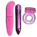 3pc Pink Luxury Massager Set, AAA Bullet Massager, AA Dolphin Curved Tip Massager, Vibrating Massage Ring... Perfect Gift Set