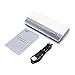 Imneed 10000mAh Portable Charger External Battery Power Bank for iPhone iPad Samsung Galaxy Smartphones Tablet- White