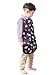 Plie Waterproof Kids Art Smocks 37 Colors (Age 1-8, S-XL Size), Navy Animal (03-M)