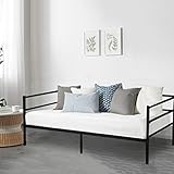 Daybed Metal Daybed Frame With Steel Slats Bedframe Box Spring Replacement