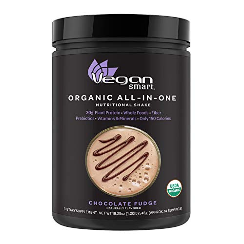 image for Vegansmart Plant Based Organic Protein Powder by Naturade, All-in-One 