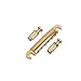 Mobiz 1set ABR-1 Style Tune-o-matic Bridge Tailpiece Gold for Gibson Les Paul Gear Replacement
