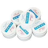 Beauties Factory 6 pcs UV Nail Bulider Base Gel Clear Colour