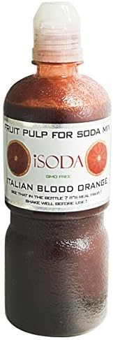 iSoda Premium Italian Soda Mix - 16.9 fluid ounces - Blood Orange by iSODA