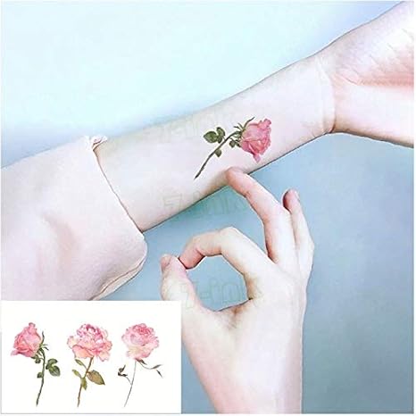 Amazon Co Jp 防水一時的な入れ墨ステッカーセクシーな赤ちゃんのブレス花鳥フェザー蛇水移送フェイクタトゥーフラッシュタトゥーtatu 色 青い ホーム キッチン