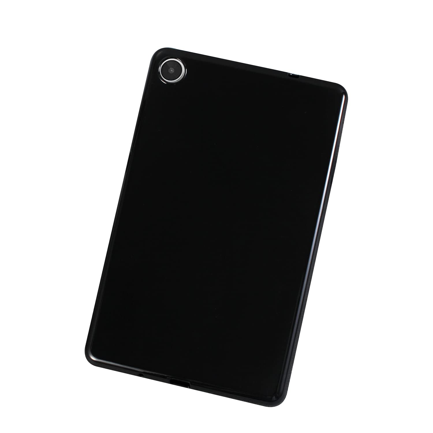 GMUJIAO Case Compatible with Lenovo Tab M8 4th Gen (TB-300FU),Silicone Soft Skin TPU Shockproof Lightweight Protective Cover-Black