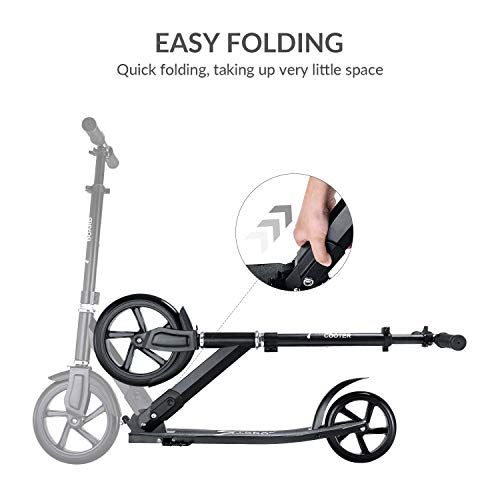 streakboard Kick Scooters for Adults and Teens, Featuring QuickRelease