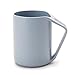 eoocvt 4pcs Eco Friendly Healthy Wheat Straw Biodegradable Plastic Cup Mug for Water, Coffee, Milk, Juice, Tea (1pc, fl.13.5oz) (4 Cups)