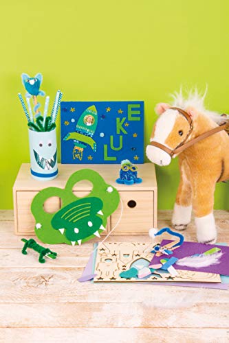 Rayher 62909505 Holzkommode mit 3 Schubladen, FSC 100%, natur, 32x18x11.5 cm – Bild 7