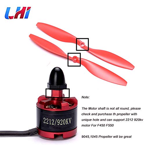 LHI 4x 2212 920KV Brushless Motor (CW / CCW) + 4x SIMONK 30A ESC For DJI Phantom - Thumbnail 7