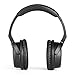 Juboury Solace.Pro Active Noise Cancelling Wired Closed-back Over-ear Headphones for iPhone,PC and Flight with Carrying Case(Wired,Black)
