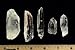 Fantasia Materials: 5 pcs of Brazilian Lemurian Seed Crystal Quartz - B Grade