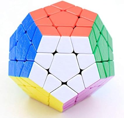 higadget Speed Cube, High Stability Stickerless Cube, Rubik Cube for Kids (Megaminx)