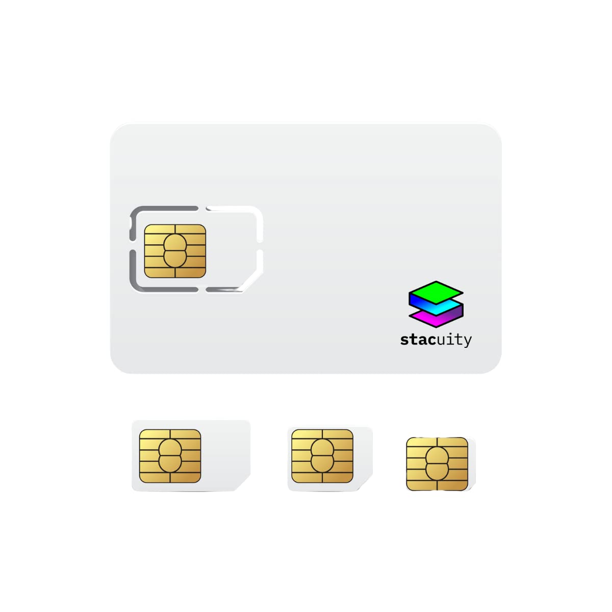 stacuity programmable IoT SIM card including £5 airtime credit