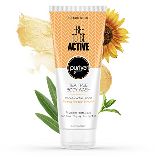 Tea Tree Body Wash with Eucalyptus, Use with Jock