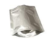 Pleasant Grove Farm 7 Mil Zip Lock Mylar Bags Stand Up Pouch Gusseted Pouch in Multiple Sizes (50, 1 QUART 7 x 10 inch)