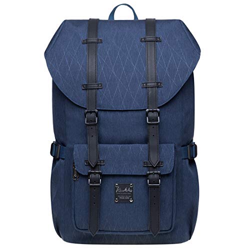 KAUKKO Laptop Backpack Functional Outdoor Bag for Traveling & Camping College Student Backpack, Blue [Ep5-18], 28 x 16 x 47 cm, Daypacks — image 1