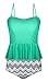 EasyMy Women Cute Falbala Flounce Pin Up High Waisted Swimsuit