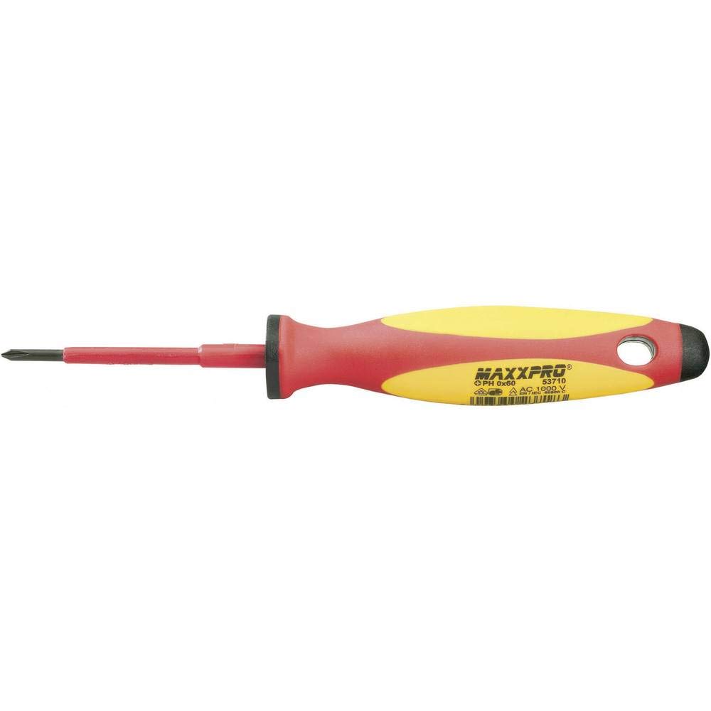 Witte Steel Insulated Screwdriver with 6" Shank and 3 Standard Tip 9T 537131 Each