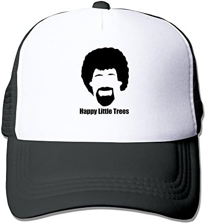 Happy Little Trees Girls And BoysFunny Mesh Caps - Adjustable Leisure Hat