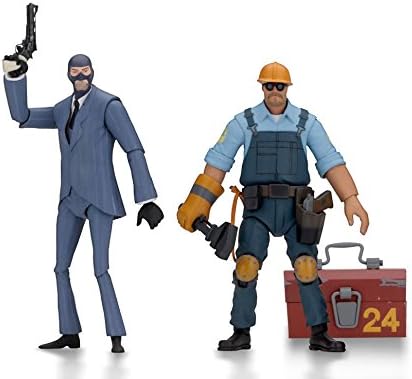 Action Figure Team Fortress 2 Series 3.5 BLU Set of 2