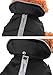 PetsLove Doggie Thickening Jacket Coat Pet Clothes Dog Warm Clothing for Winter Black S